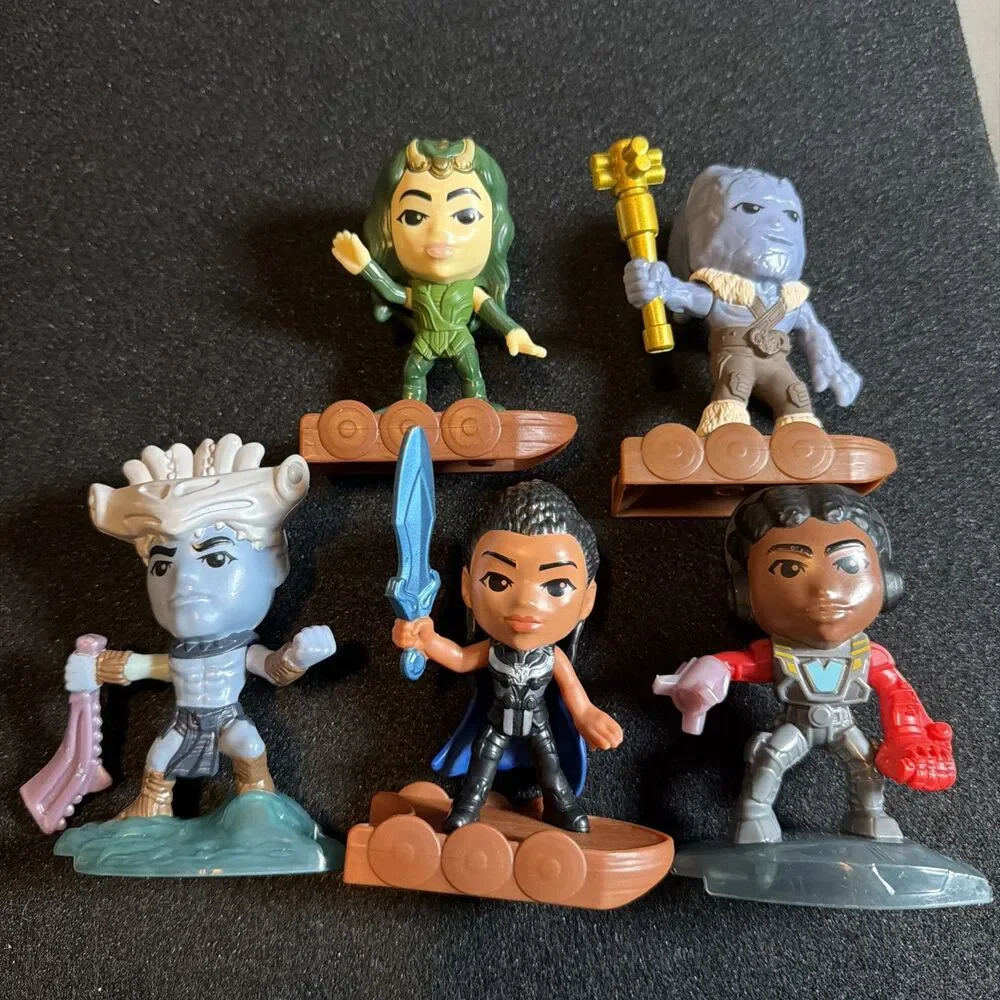 Lot Of 5 McDonald’s Marvel Happy Meal Toys-L